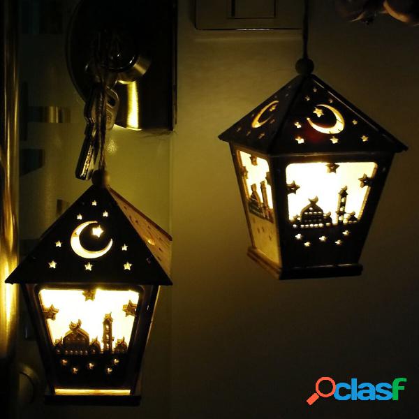 LED fai da te casa in legno lampada Festival decorativo luce
