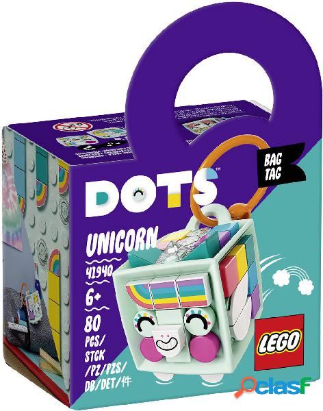 LEGO® DOTS 41940 Rimorchio tascabile con unicorno