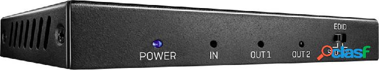LINDY 2 Port HDMI 18G Splitter 2 Porte Distributore,