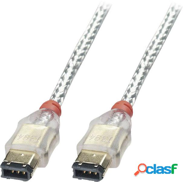 LINDY FireWire Cavo [1x Spina Firewire (400) a 6 poli - 1x