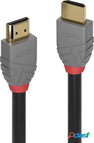 LINDY HDMI Cavo Spina HDMI-A, Spina HDMI-A 7.50 m Antracite,