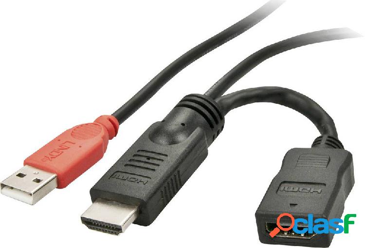 LINDY HDMI Cavo di alimentazione diretta Spina HDMI-A, Spina