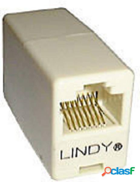 LINDY ISDN Adattatore [1x Presa RJ45 - 1x Presa RJ45] Bianco