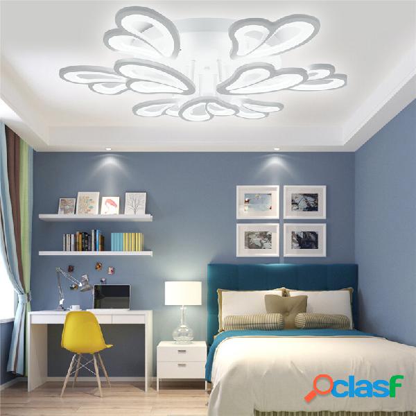 Lampada da soffitto moderna a 9 teste AC 110-220V + luce di