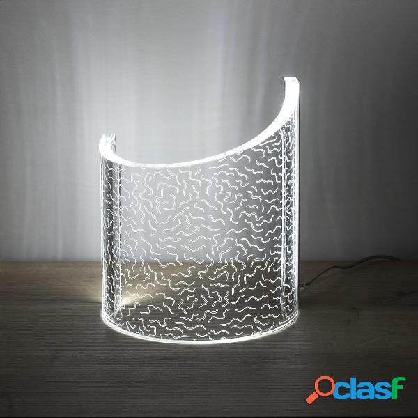 Lampada da tavolo HALF ABSTRACT 16,5x11xh20 cm 5 W -6.000 K