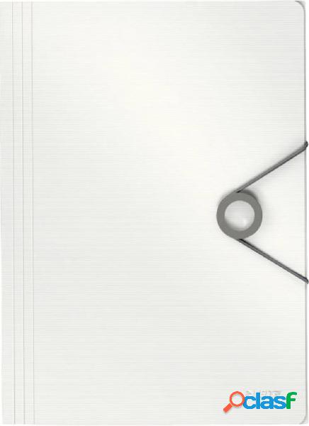 Leitz Cartellina con elastici 4563-10-01 DIN A4 Bianco 1 pz.