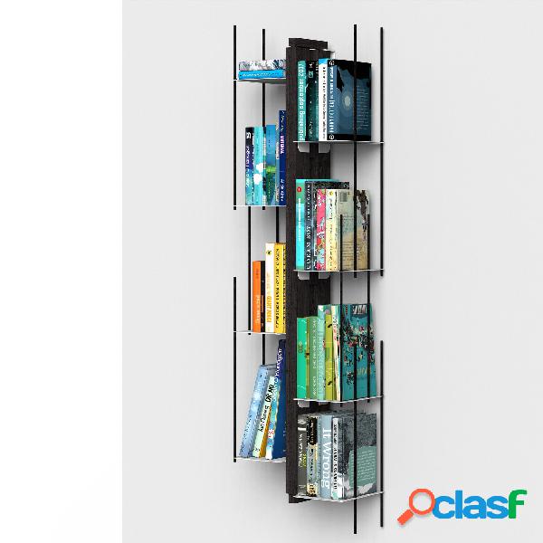 Libreria verticale Fissaggio a PARETE SOSPESA ZIA VERONICA