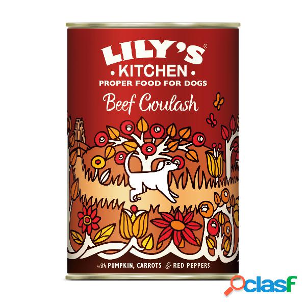 Lily's Kitchen Dog Adult Beef Goulash, Manzo 400 gr