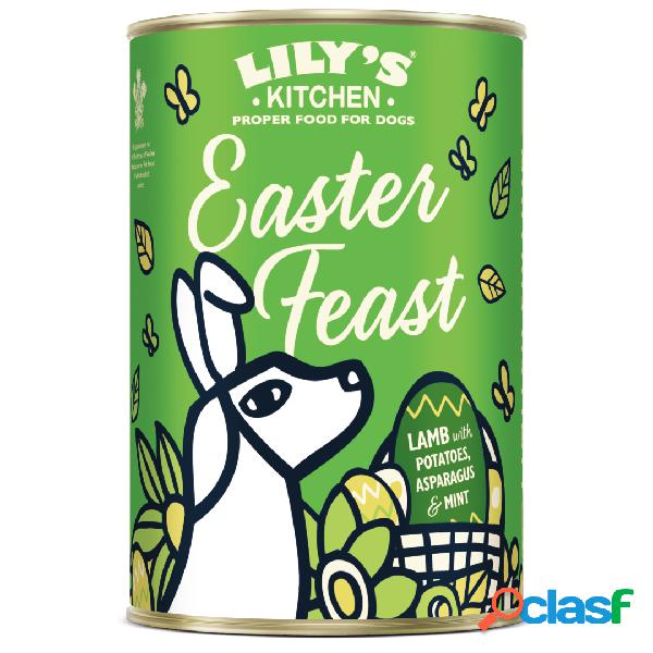 Lily's Kitchen Dog Adult Easter Feast Tin Agnello 400g