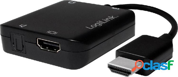 LogiLink CV0106 Adattatore [1x Spina HDMI - 1x Presa HDMI,