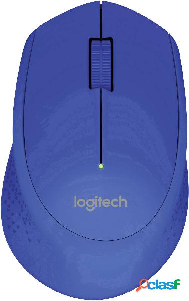 Logitech M280 Mouse wireless Senza fili (radio) Ottico Blu 3