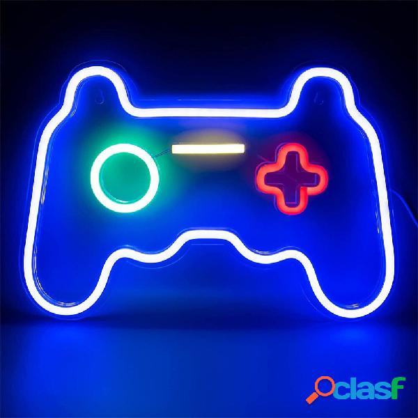 Luce al neon a LED a forma di gioco in acrilico a forma di