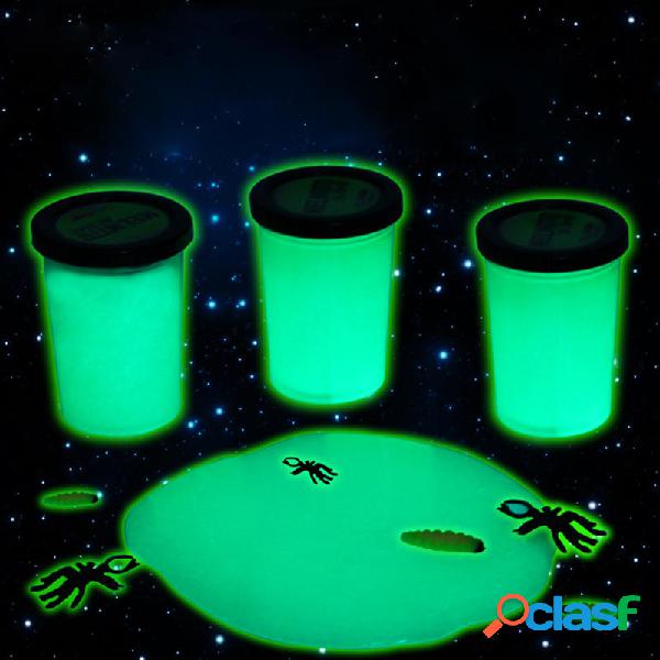 Luminous Lumache In The Dark Play Plastilina perlescente fai
