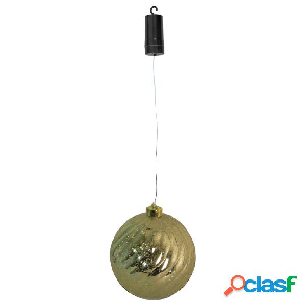 Luxform Lampada da Soffitto a LED a Batteria Ball Swirl Oro