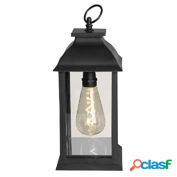 Luxform Lampada da Tavolo a LED a Batteria Black Lantern