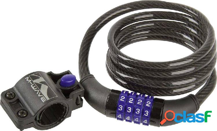 M-Wave DS 8.15 Lucchetto a cavo Nero Lucchetto a codice