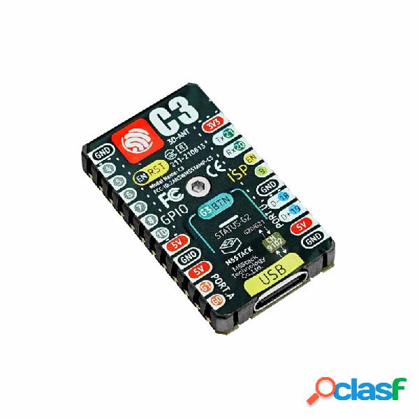 M5Stack® M5Stamp C3 ESP32 Scheda di sviluppo WiFi+Bluetooth