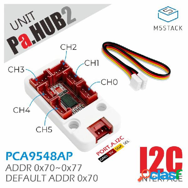 M5Stack PaHUB2 I2C Hub espandibile Embedded PCA9548AP-I2C
