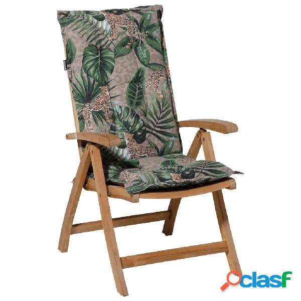 Madison Cuscino Sedia a Schienale Alto Lenny 123x50 cm