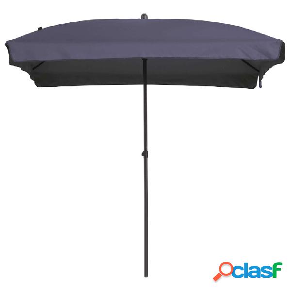 Madison Ombrellone Patmos Luxe Rettangolare 210x140 cm Blu