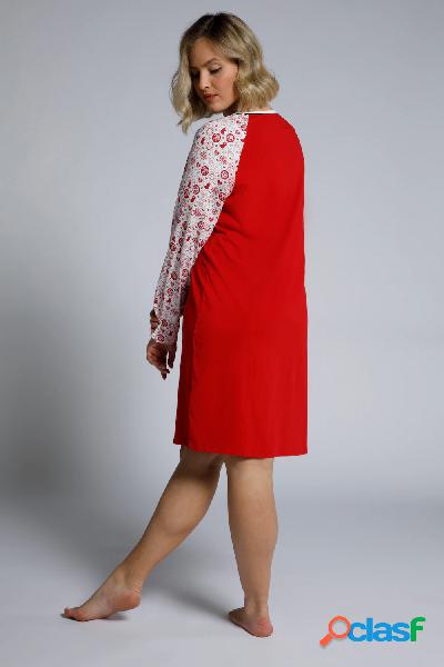 Maglia grande, Donna, Rosso, Taglia: 52/54, Cotone, Ulla