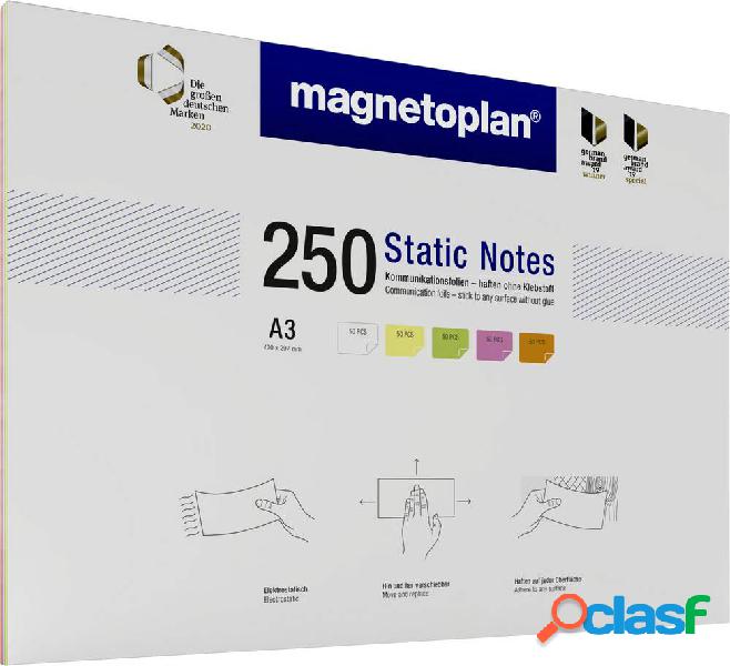 Magnetoplan Nota adesiva, memo Static Notes 420 mm x 297 mm