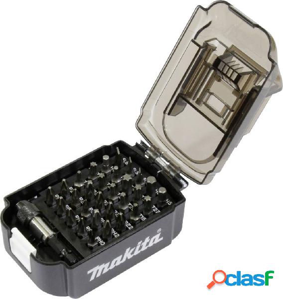Makita E-00016 Kit inserti 31 parti Croce Pozidriv, Croce