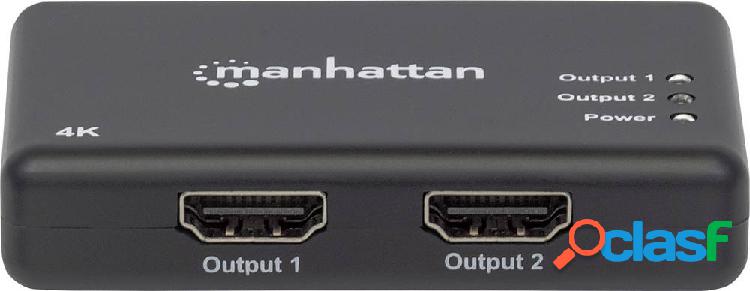 Manhattan 207669 2 Porte Distributore, splitter HDMI 4096 x