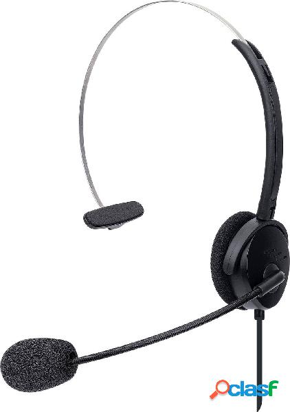 Manhattan Mono USB-Headset On-Ear kabelgebunden