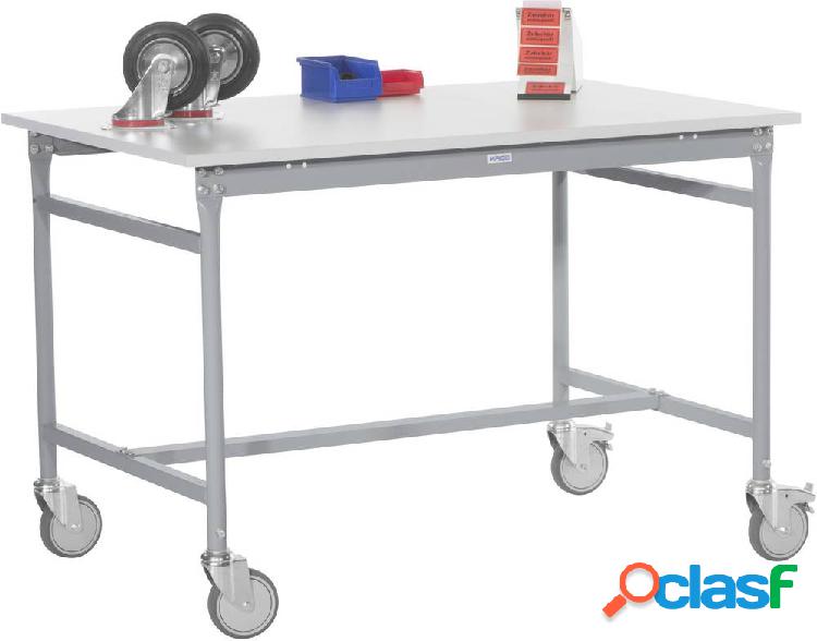Manuflex BB4047.9006 Tavolino BASE mobile con piano in