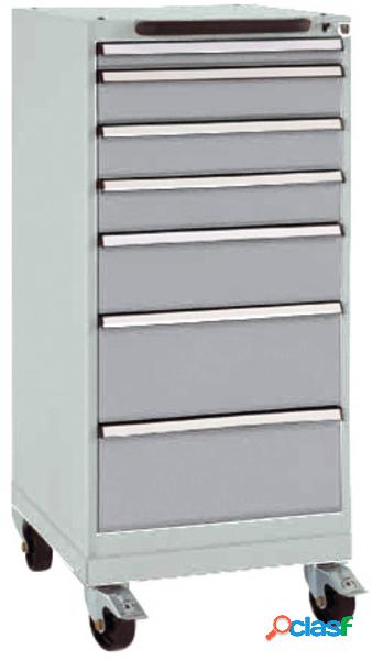 Manuflex SP1133.9006 Armadio per cassetti BASETEC mobile,
