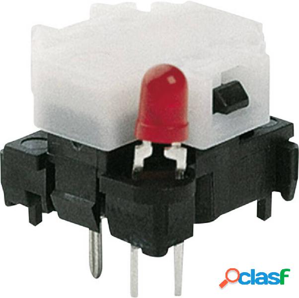 Marquardt 6425.4111 Pulsante 28 V 0.1 A 1x Off / (On)