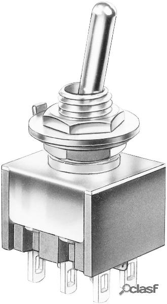 Marquardt 9040.0201 Interruttore a levetta 30 V/DC 4 A 2 x