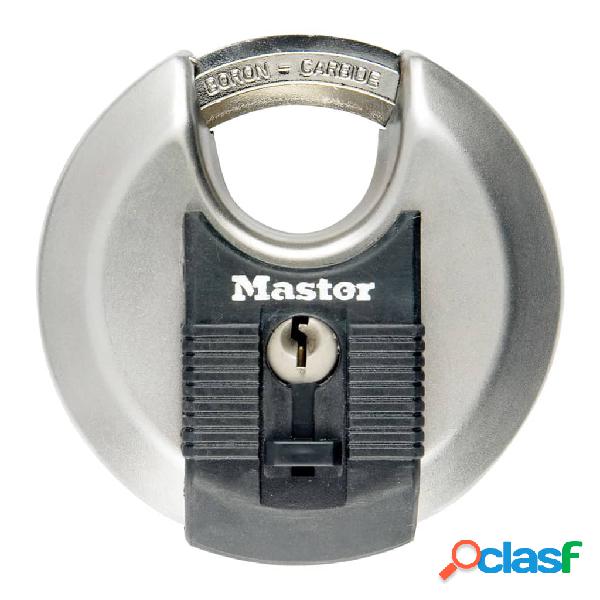 Master Lock Lucchetto a Disco Excell Acciaio Inox 70 mm