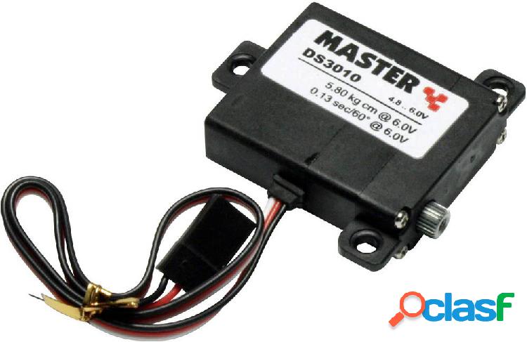 Master Midi Servo DS3010 Servo digitale Materiale