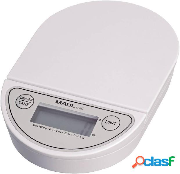Maul MAULoval 1622002 Bilancia per lettere Portata max. 2 kg