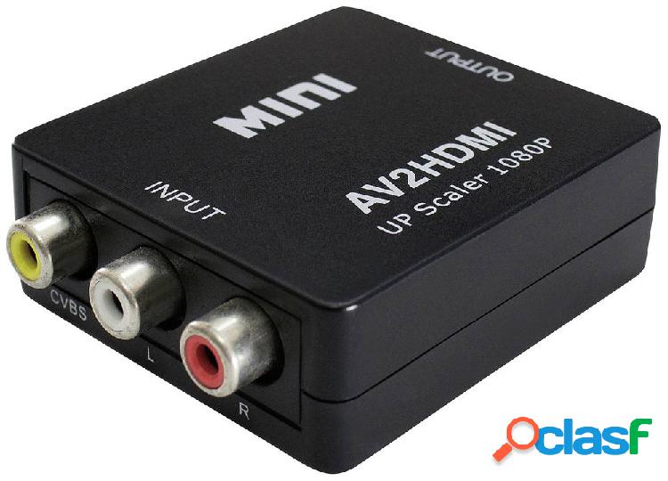 Maxtrack AV Convertitore CS 37 L [AV - HDMI] 1920 x 1080