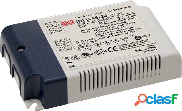 Mean Well Driver per LED Tensione costante 36 W 3 A 12 V/DC