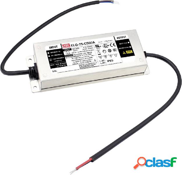 Mean Well ELG-75-C1050DA-3Y Driver per LED Corrente costante