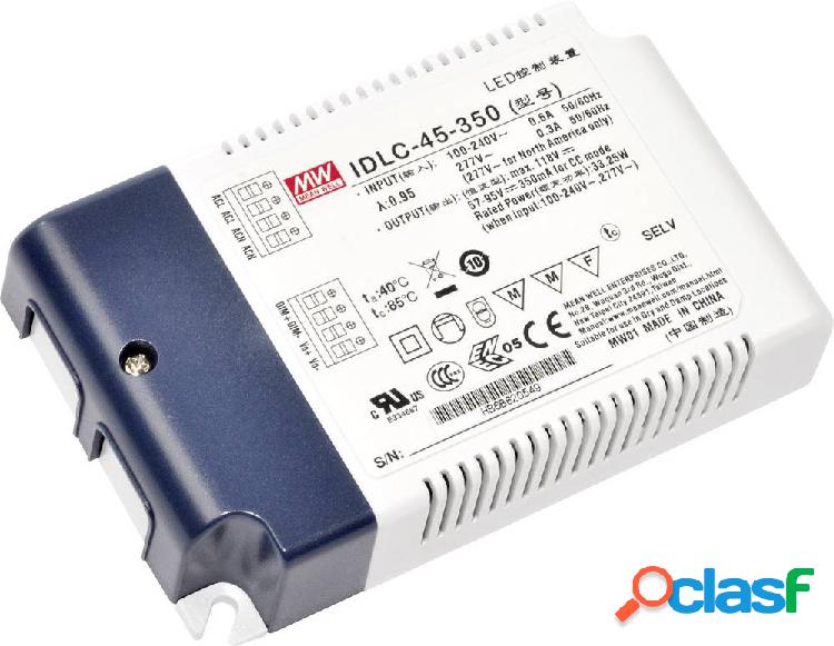 Mean Well IDLC-45-1050 Trasformatore per LED, Driver per LED