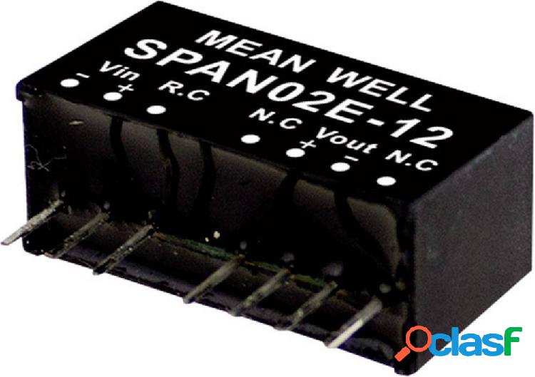 Mean Well SPAN02E-05 Modulo convertitore DC / DC 400 mA 2 W