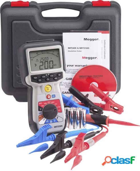 Megger MIT2500 Misuratore di isolamento 50 V, 100 V, 250 V,