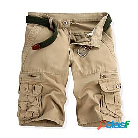 Men's Basic Patchwork Shorts Tactical Cargo Cargo Shorts