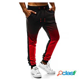 Mens Casual / Sporty Pants Pants Graphic Prints Mid Waist