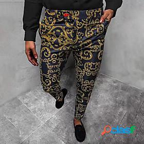 Mens Fashion Streetwear Pocket Chinos Trousers Pants