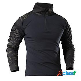 Men's Hiking Shirt / Button Down Shirts Pullover Sweatshirt