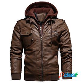 Mens Jacket Casual Jacket Fall Winter Street Daily Going out