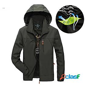 Men's Jacket Fall Winter Street Daily Regular Coat Hoodie