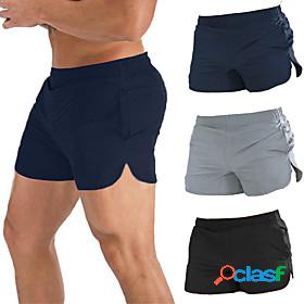 Mens Running Shorts Marathon One-third Shorts Athletic