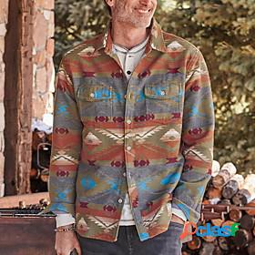 Mens Shirt Printing Collar Medium Spring, Fall, Winter,